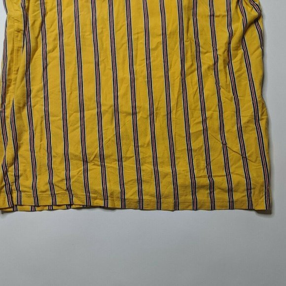 Ikea Yellow Striped Employee Uniform Shirt - Picture 6 of 7